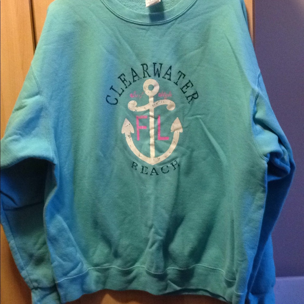 Clearwater beach sweatshirt